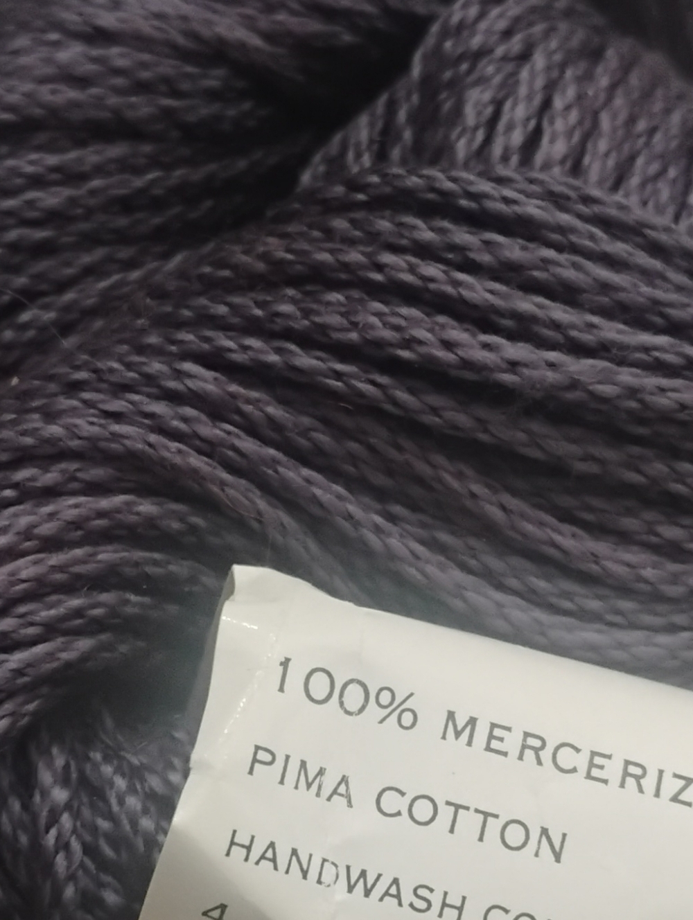 Classic Elite Yarns Newport Pima Cotton Hank in Blue 50 gram Hank NEW - Picture 7 of 8